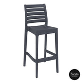 Ares Plastic Bar stool 75 - Anthracite